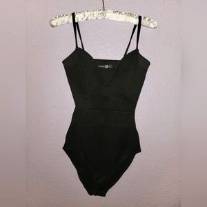 Black Boohoo Bodysuit